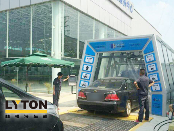 提升保險(xiǎn)理賠增值服務(wù)！交通事故處理中心采購(gòu)配置林頓fx11系列隧道式電腦洗車(chē)機(jī)