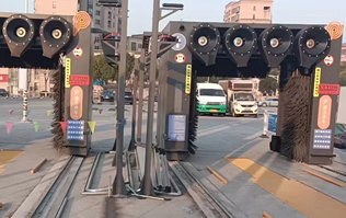 環(huán)保節(jié)水效率高！兩臺(tái)林頓龍門往復(fù)式全自動(dòng)洗車機(jī)即將竣工！