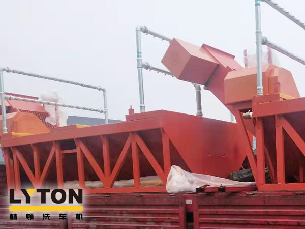 工程類(lèi)清洗專(zhuān)用滾軸式洗輪機(jī)發(fā)往浙江溫嶺。